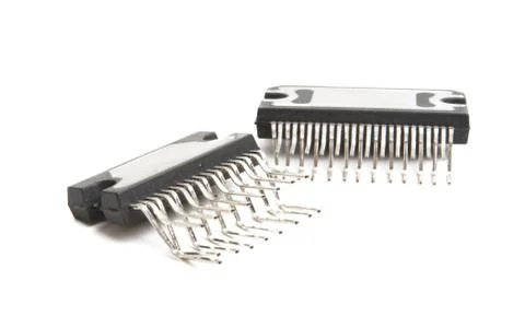 Microcircuits isolated Stock Photos