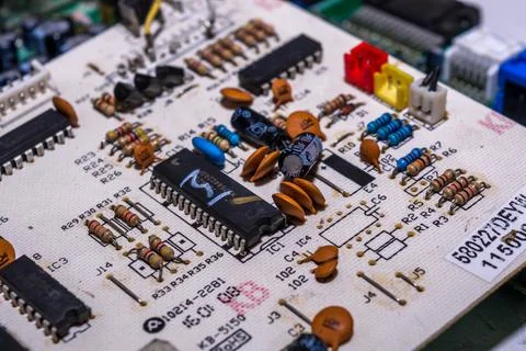 Microcircuits Stock Photos