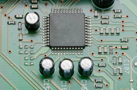 Microcontroller board Stock Photos
