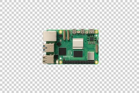 Microcontroller board for studying Internet of Things or Artificial Intelligence Stock Photos