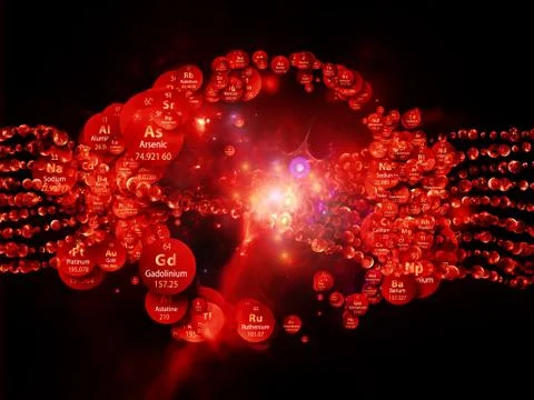 Microcosm Abstraction Stock Illustration