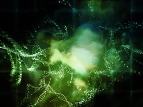 Microcosm Background Stock Illustration