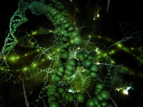 Microcosm Energy Stock Illustration