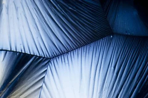 Microcrystals microphoto: microcrystals of ascorbic acid in polarized ligh... Stock Photos