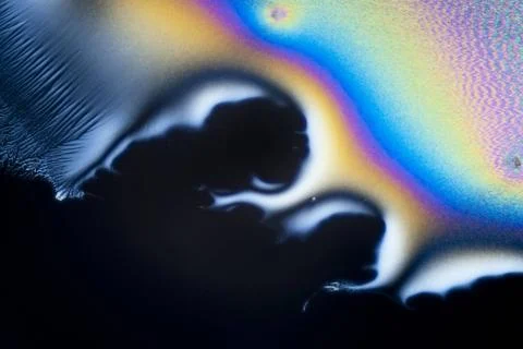 Microcrystals microphoto: microcrystals of ascorbic acid in polarized ligh... Stock Photos