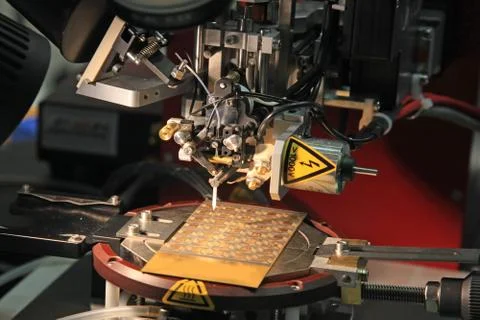 Microelectronic industry Stock Photos