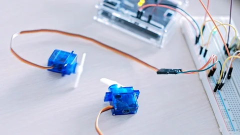 Microelectronics engineering microcontroller Stock Footage 118226359