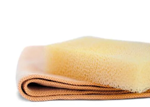 Microfiber and sponge Stock Photos