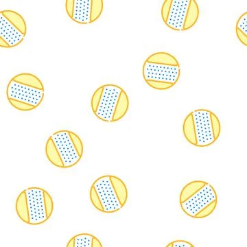 Microfiber with handle vector seamless pattern Illustration