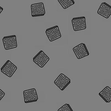 Microfiber towels car care vector seamless pattern Stock Illustration