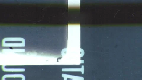 Microfiche Scan Transition 1 Stock-Footage 322183007