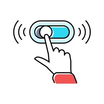 Microinteractions ux ui design color icon vector illustration Stock Illustration