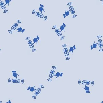 Microinteractions ux ui design glyph seamless pattern Stock Illustration