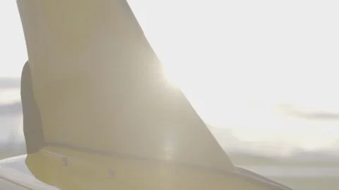 Microlight preparing for take off and in flight 스톡 동영상 147513881