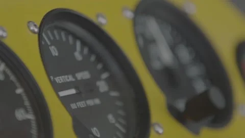 Microlight preparing for take off and in flight Stock Footage 147514012