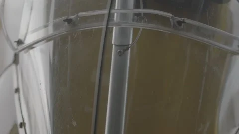 Microlight preparing for take off and in flight 스톡 동영상 147514563