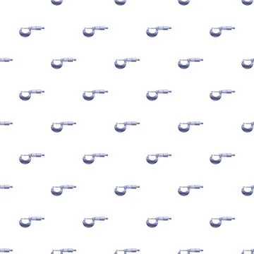 Micrometer pattern for precision measurement and engineering background Stock Illustration