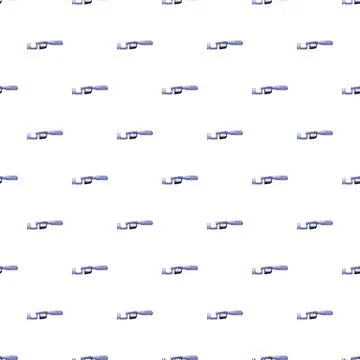 Micrometer tool measuring instrument precision engineering seamless pattern Stockillustratie