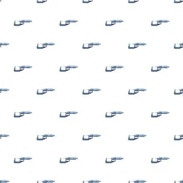 Micrometer tools repeating pattern displaying precision measurement Illustrazione stock