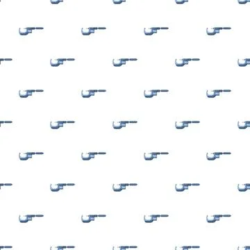 Micrometer tools seamless pattern for precision measurement engineering Stock Illustration