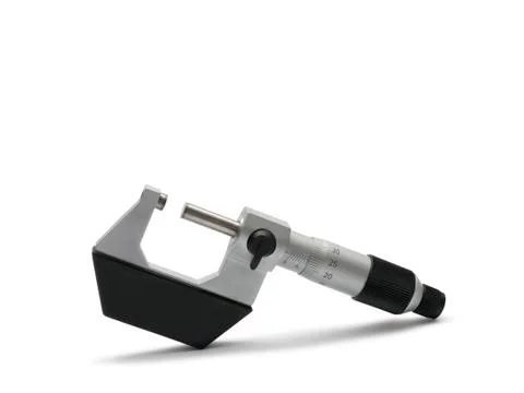 Micrometer in upright position Stock Photos