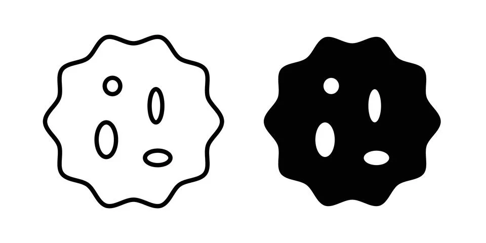 Microorganism icon vector editable eps10 Stock Illustration