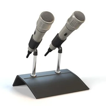 modèle 3D de Studio Microphone Rode and Stand Modèle 3D