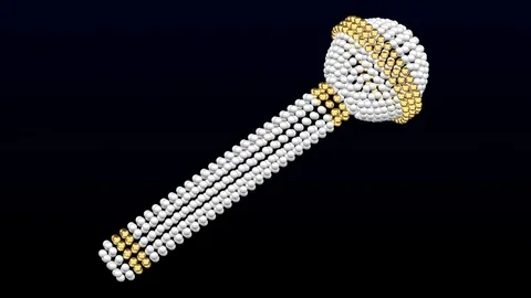 Microphone. 3D rendering. Stock Footage 109502845