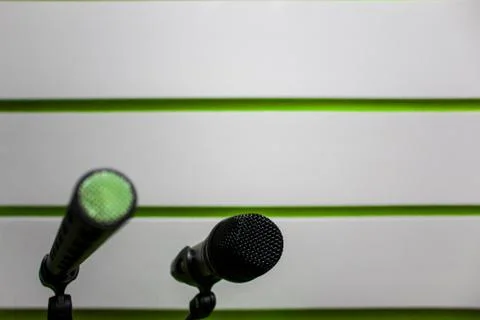 Microphone 5 b 스톡 사진