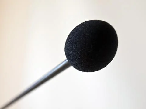 Microphone close up 库存照片