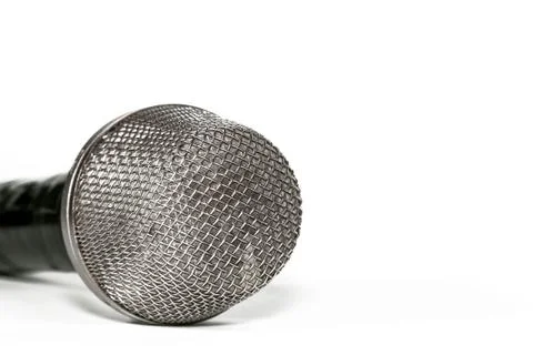 Microphone close up Stock Photos