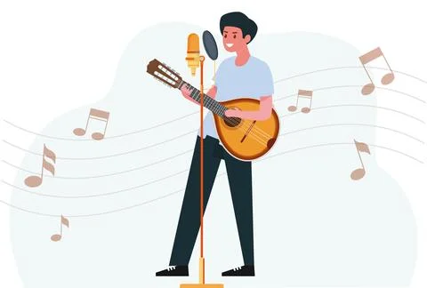 Microphone Concept Illustration Stock Illustration