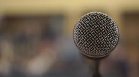 Microphone in the concert hall 動画素材 65392170