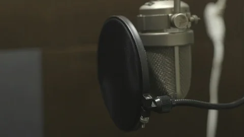 Microphone Dolly in Stock Footage 97251348