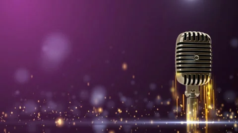 Microphone Stock Footage 37793994