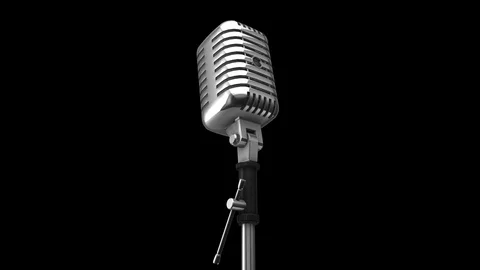 Microphone Stock Footage 122797468