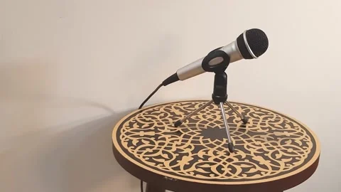 Microphone Stock Footage 160399821