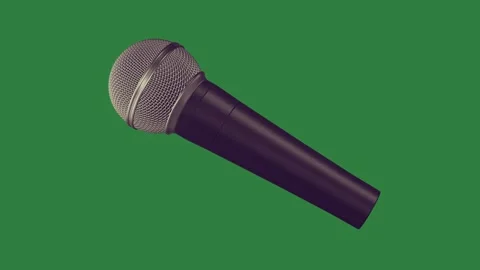 A microphone Vídeo Stock 337028992