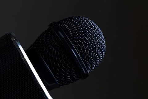 Microphone head Stock-Fotos