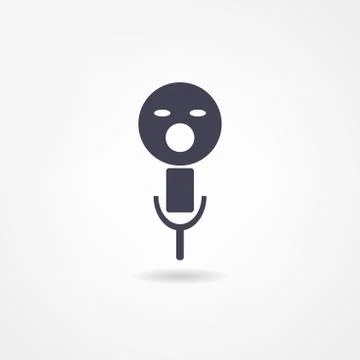 Microphone icon Stock Illustration