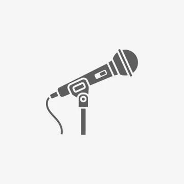 Microphone Icon Stock Illustration