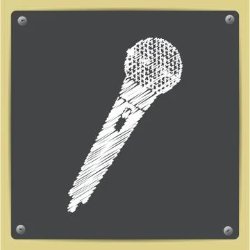 Microphone icon Stock Illustration