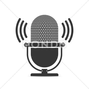 Microphone Icon Stock Illustration