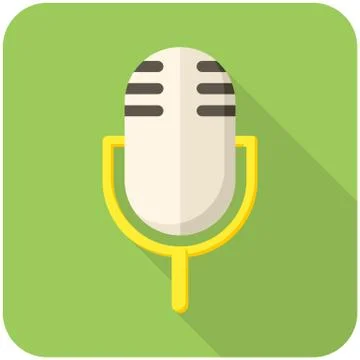 Microphone icon Stock Illustration