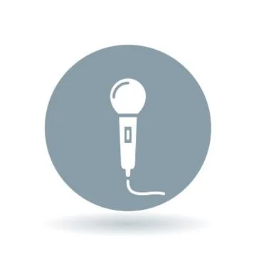 Microphone icon Stock Illustration