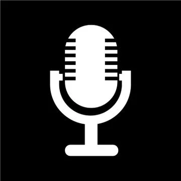 Microphone icon Stock Illustration