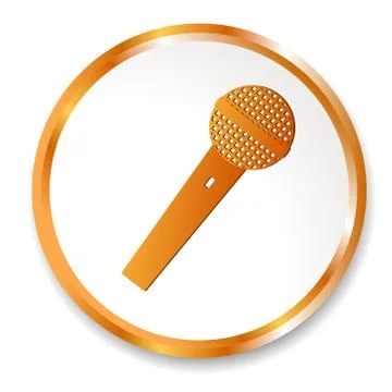 Microphone icon Stock Illustration