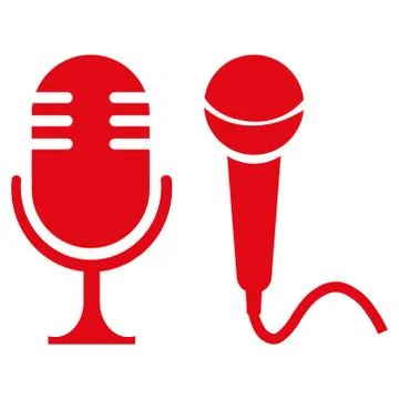 Microphone icon Stock Illustration