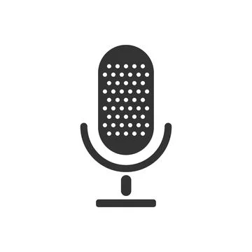 Microphone icon Stock Illustration