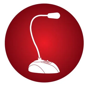 Microphone icon Stock Illustration